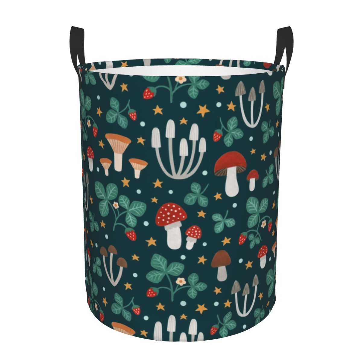 Baby Nursery Hamper - Magic Forest Laundry Basket Collapsible Psychedelic