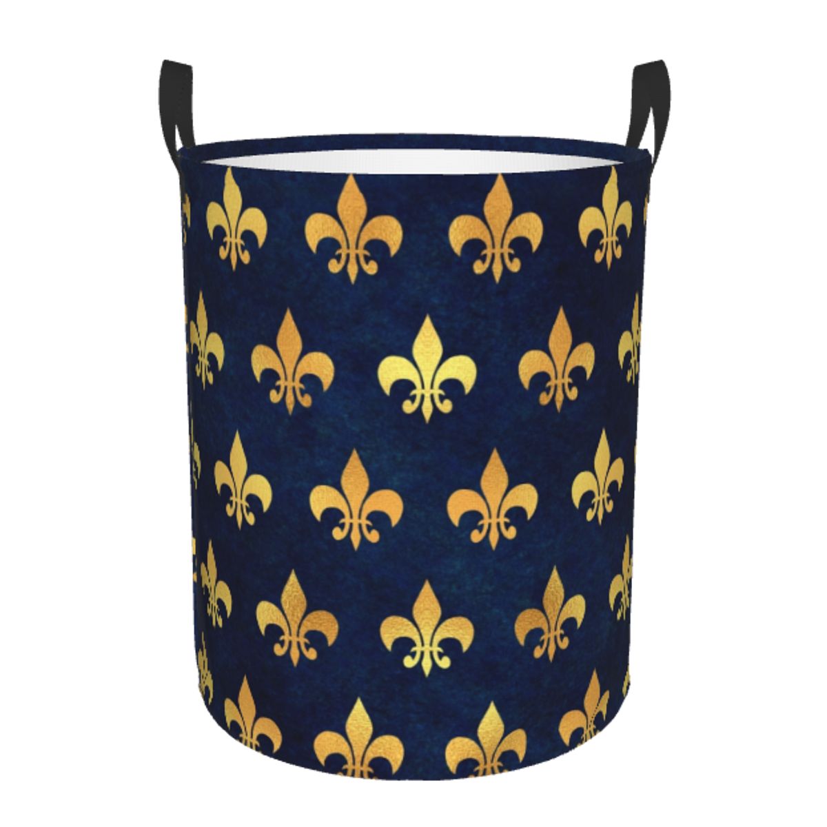 Baby Nursery Hamper - Royal Gold Blue Grunge Fleur De