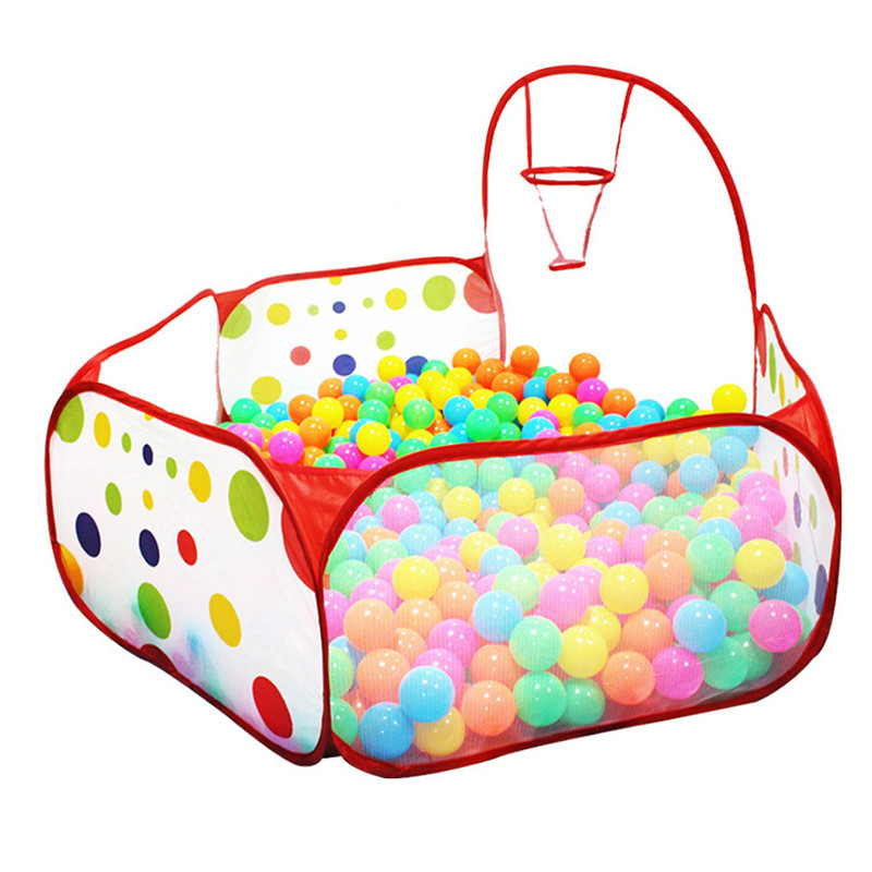 Foldable Ocean Ball Pit Pool w - Baby Nursery Hamper recension och pris