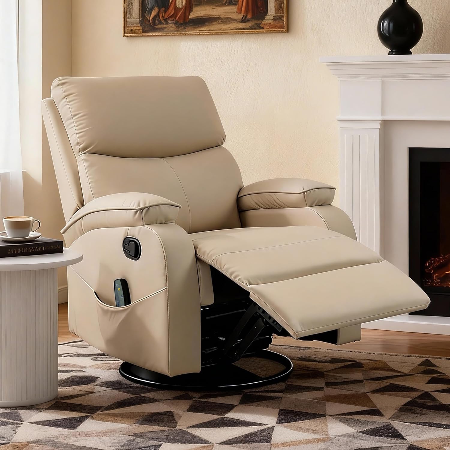 360° Swivel Rocking Massage Re - Rocking Chair Nursery recension och pris