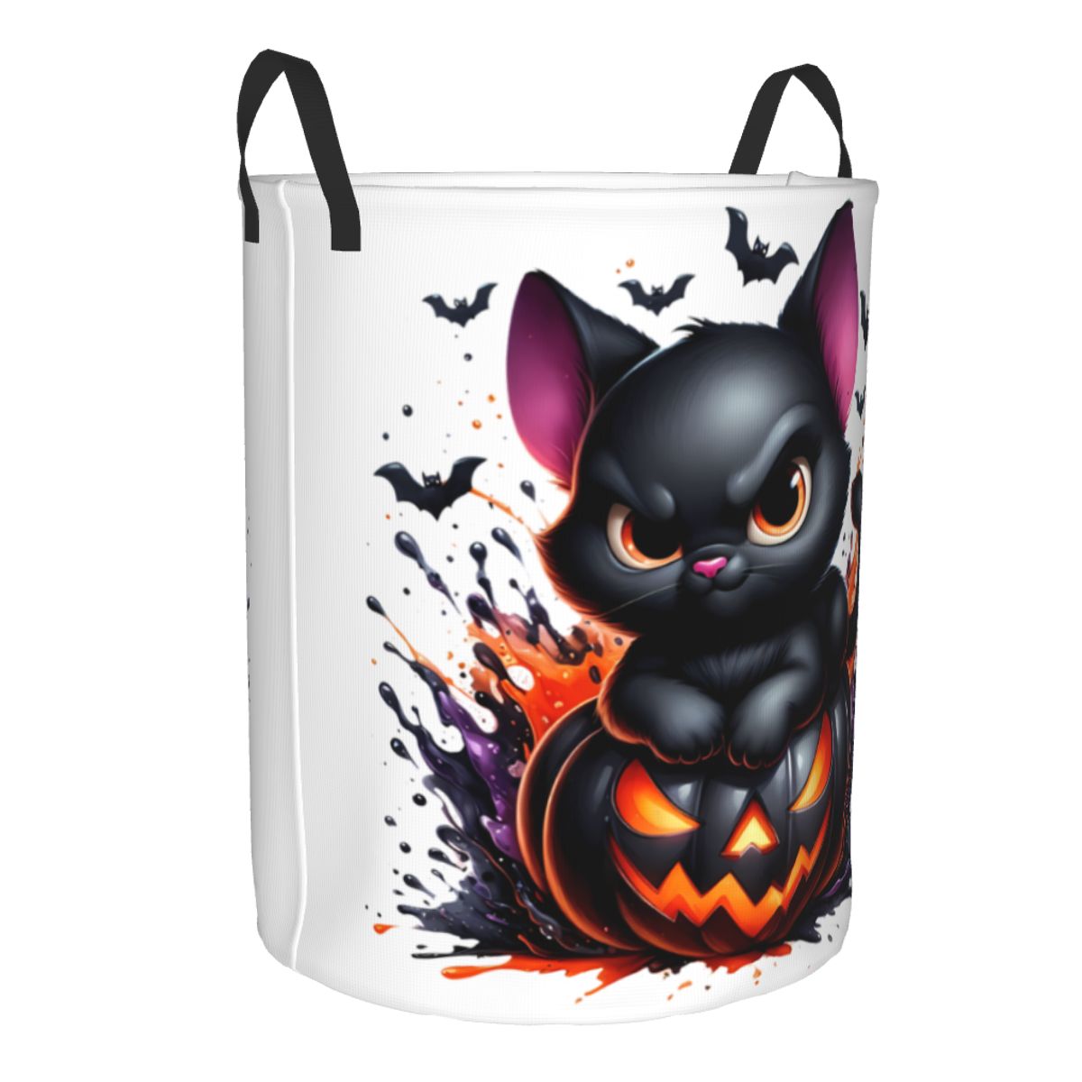 Halloween Black Cat Pumpkins L - Baby Nursery Hamper recension och pris