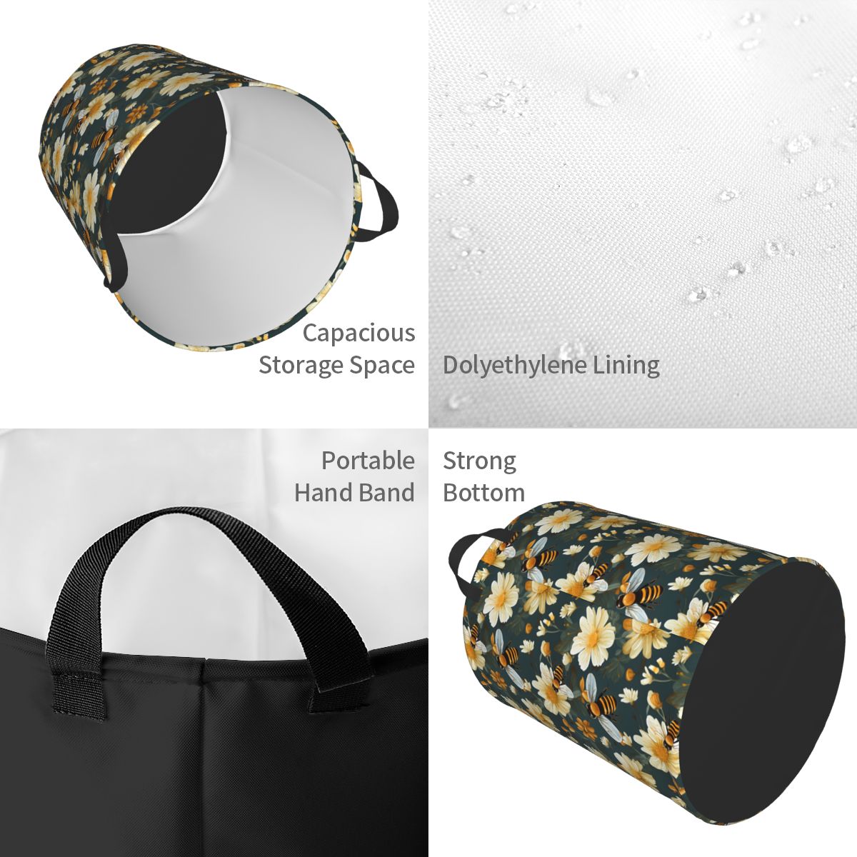 Honeycomb And Bee Pattern Laun - Baby Nursery Hamper recension och pris