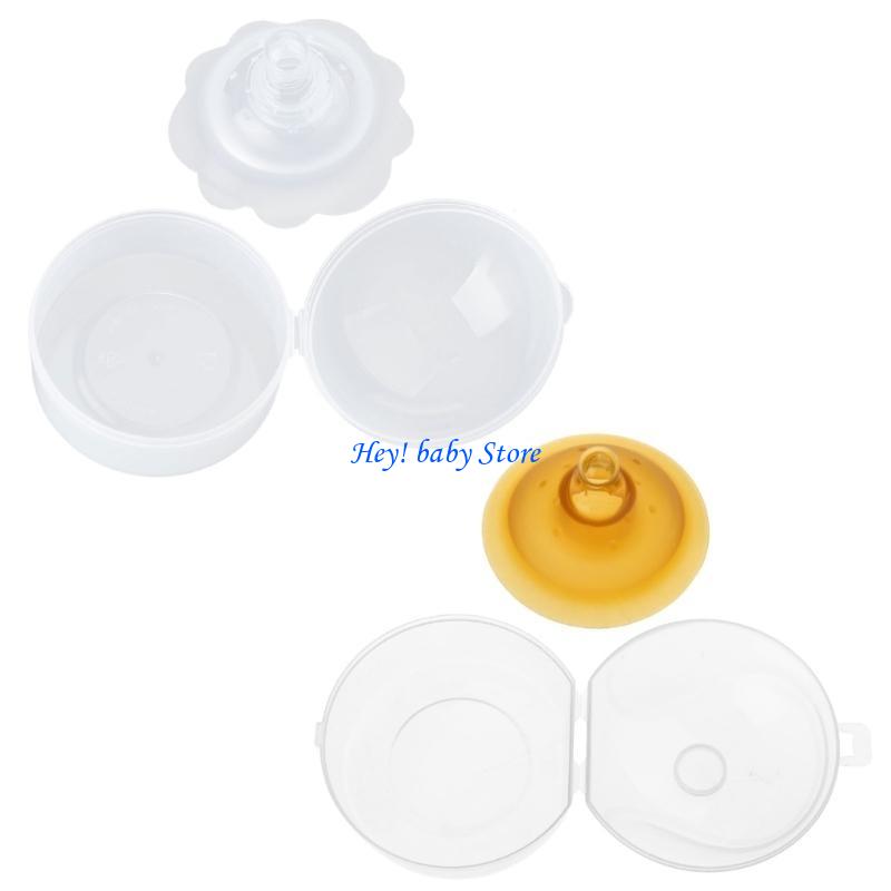 Q1FE Double Layer Silicone Nip - Nursing Cover Breastfeeding recension och pris
