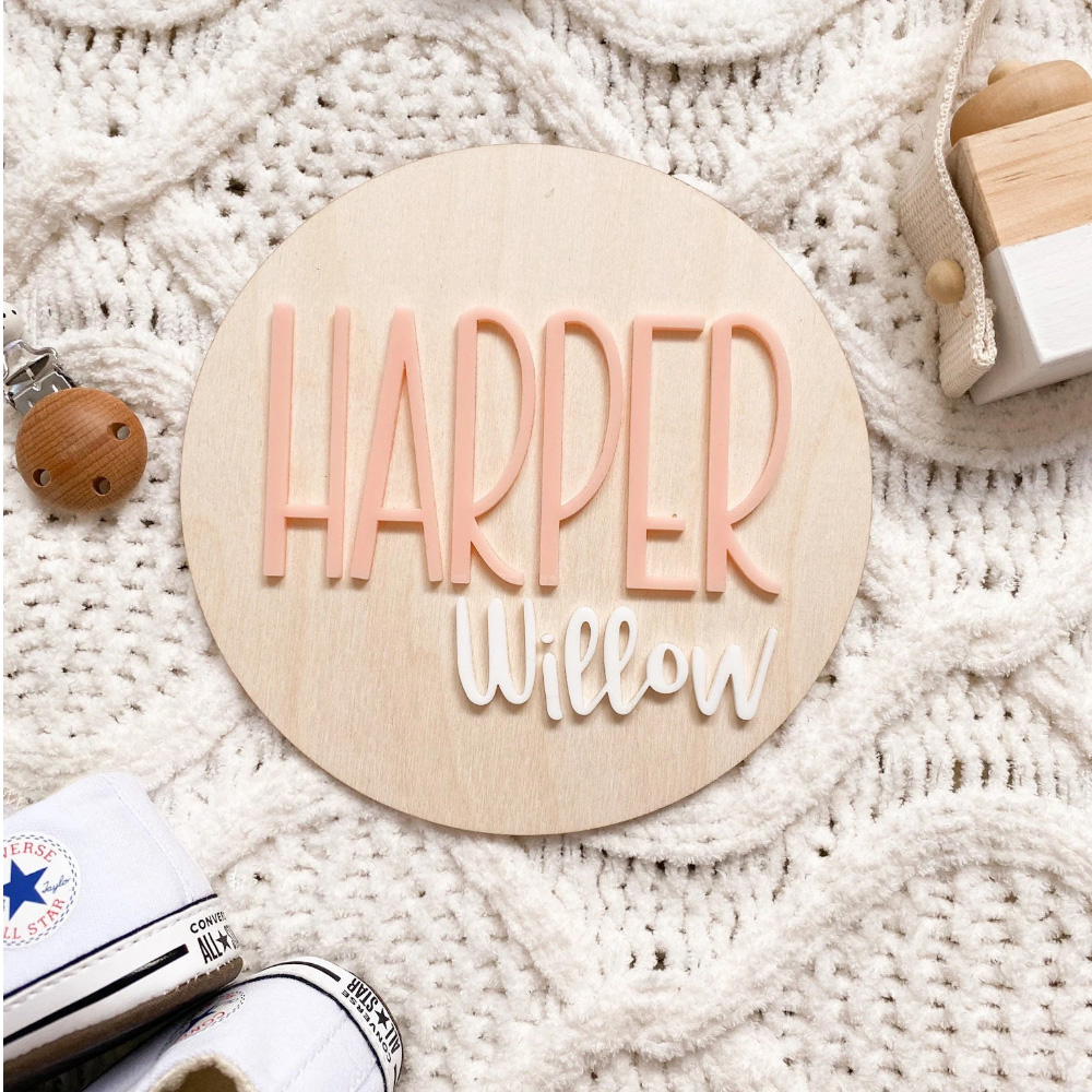 Personalised Birth Announcemen - Baby Nursery Letters recension och pris