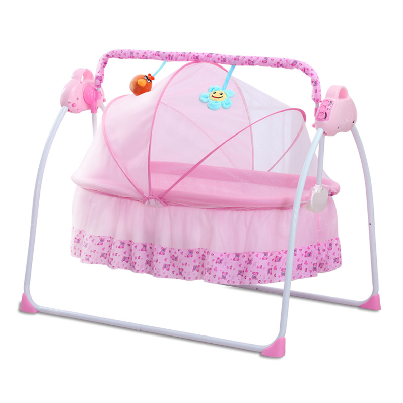 Smart Electric Baby Cradle Bed - Baby Nursery Hamper recension och pris