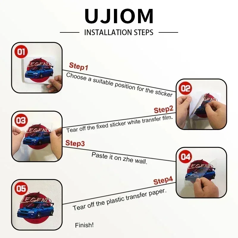 UJIOM Genshin Impact Nefer Gra - Baby Nursery Vinyl Wall Stickers recension och pris