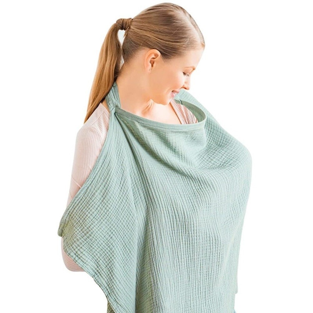 Breathable Breastfeeding Cover - Nursing Cover Breastfeeding recension och pris