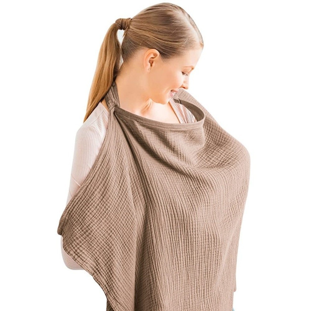Breathable Breastfeeding Cover - Nursing Cover Breastfeeding recension och pris