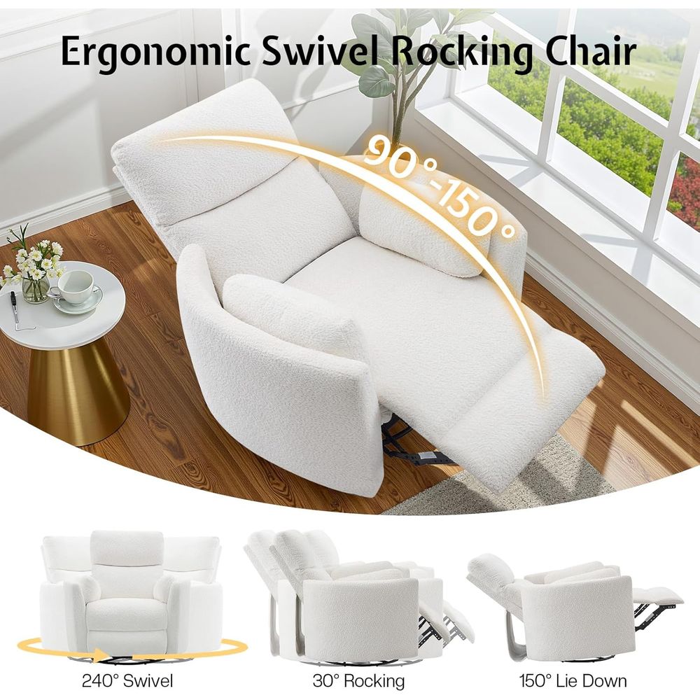 Power Recliner Nursery Chair o - Rocking Chair Nursery recension och pris