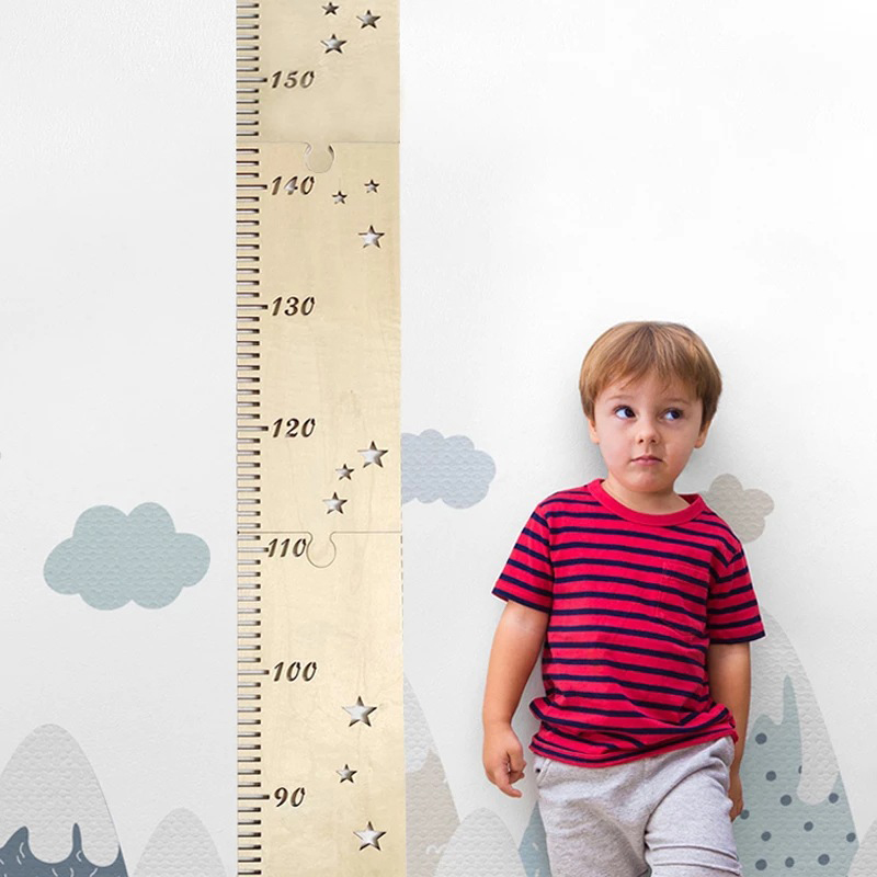 5 Sheets Nordic Wooden Kids He - Baby Nursery Stickers recension och pris
