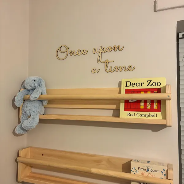 Once Upon A Time Wall Sign. Wo - Baby Nursery Letters recension och pris