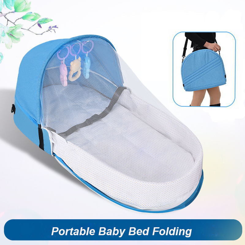 Baby Bed Crib Convenient Foldi - Baby Nursery Items recension och pris