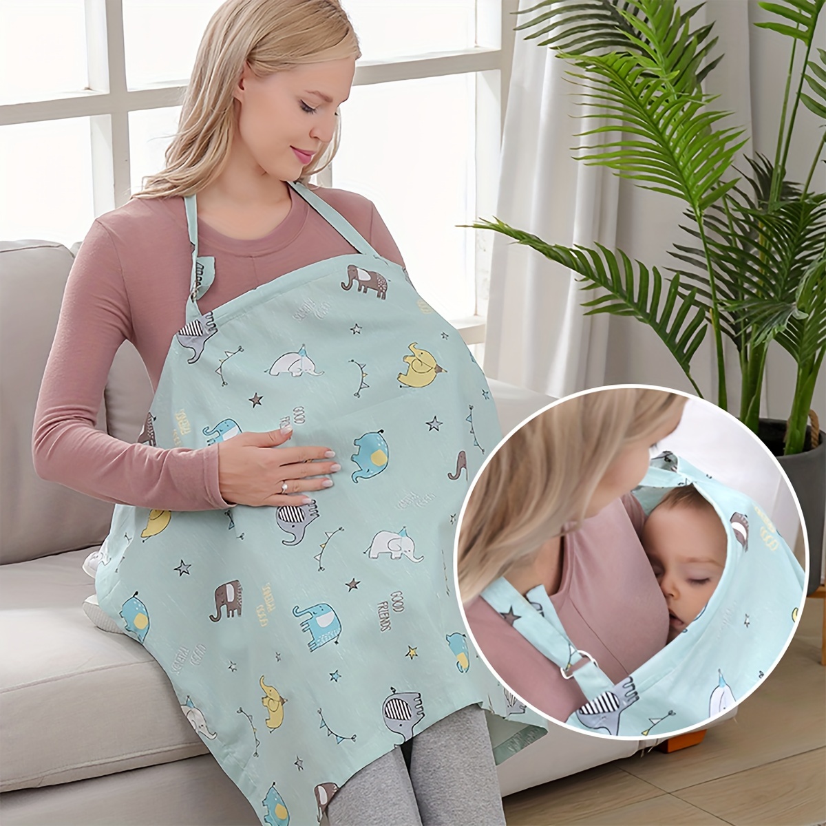 Maternity Nursing Cover Scarf, - Nursing Cover Breastfeeding recension och pris