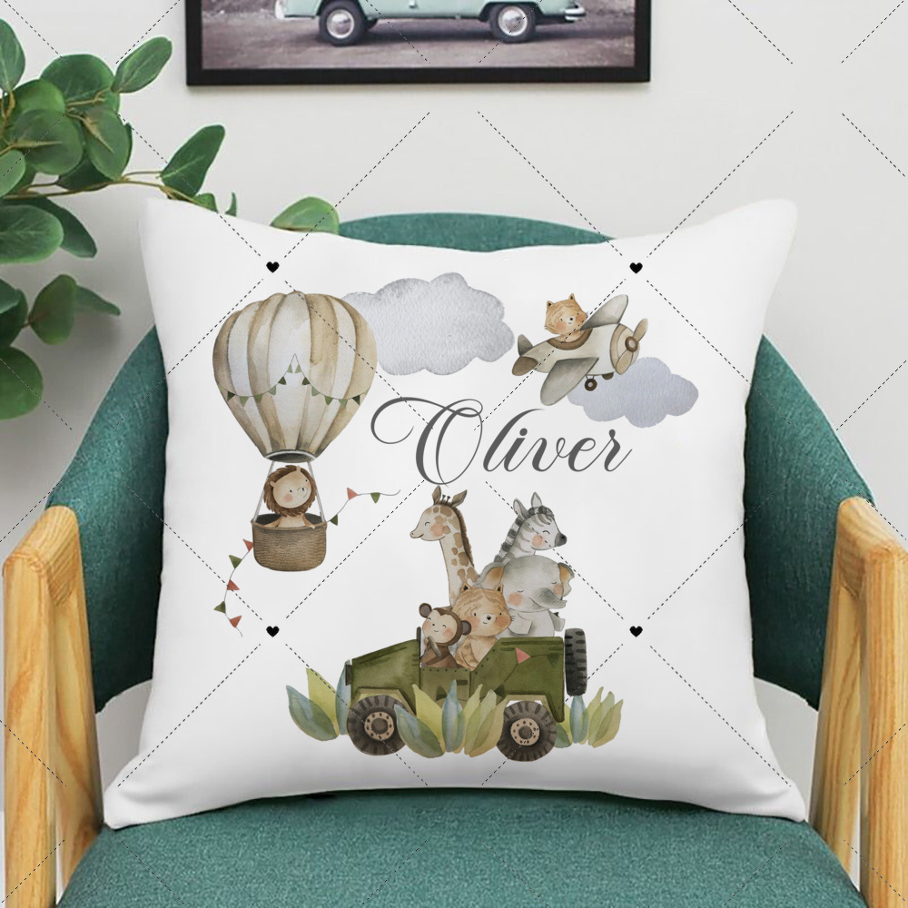 Personalised Woodland Animal P - Baby Nursery Letters recension och pris