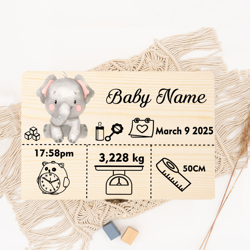Cute Forest Animal Storage Box - Baby Keepsake Box recension och pris