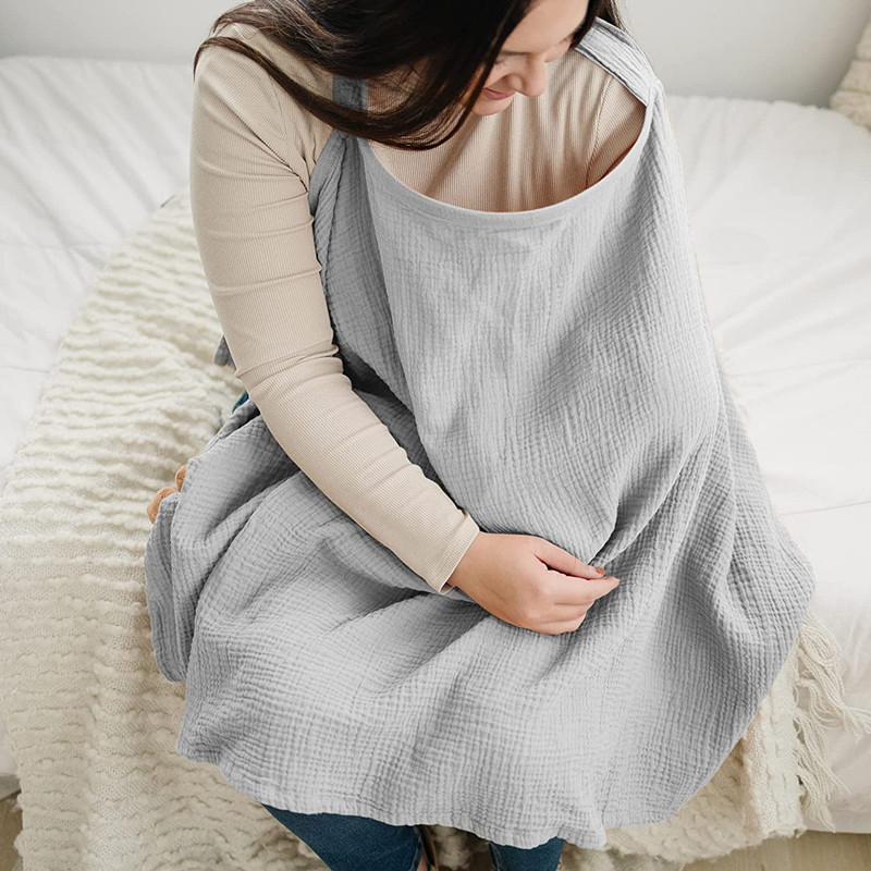 Breathable Breastfeeding Cover - Nursing Cover Breastfeeding recension och pris