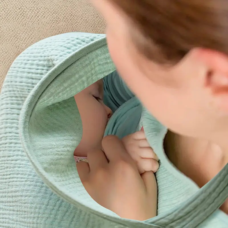 Breathable Breastfeeding Cover - Nursing Cover Breastfeeding recension och pris