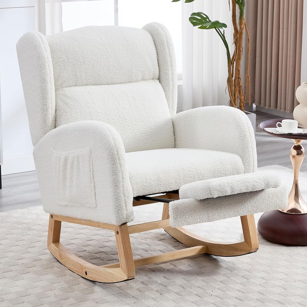 Upholstered Nursery Rocking Ch - Rocking Chair Nursery recension och pris