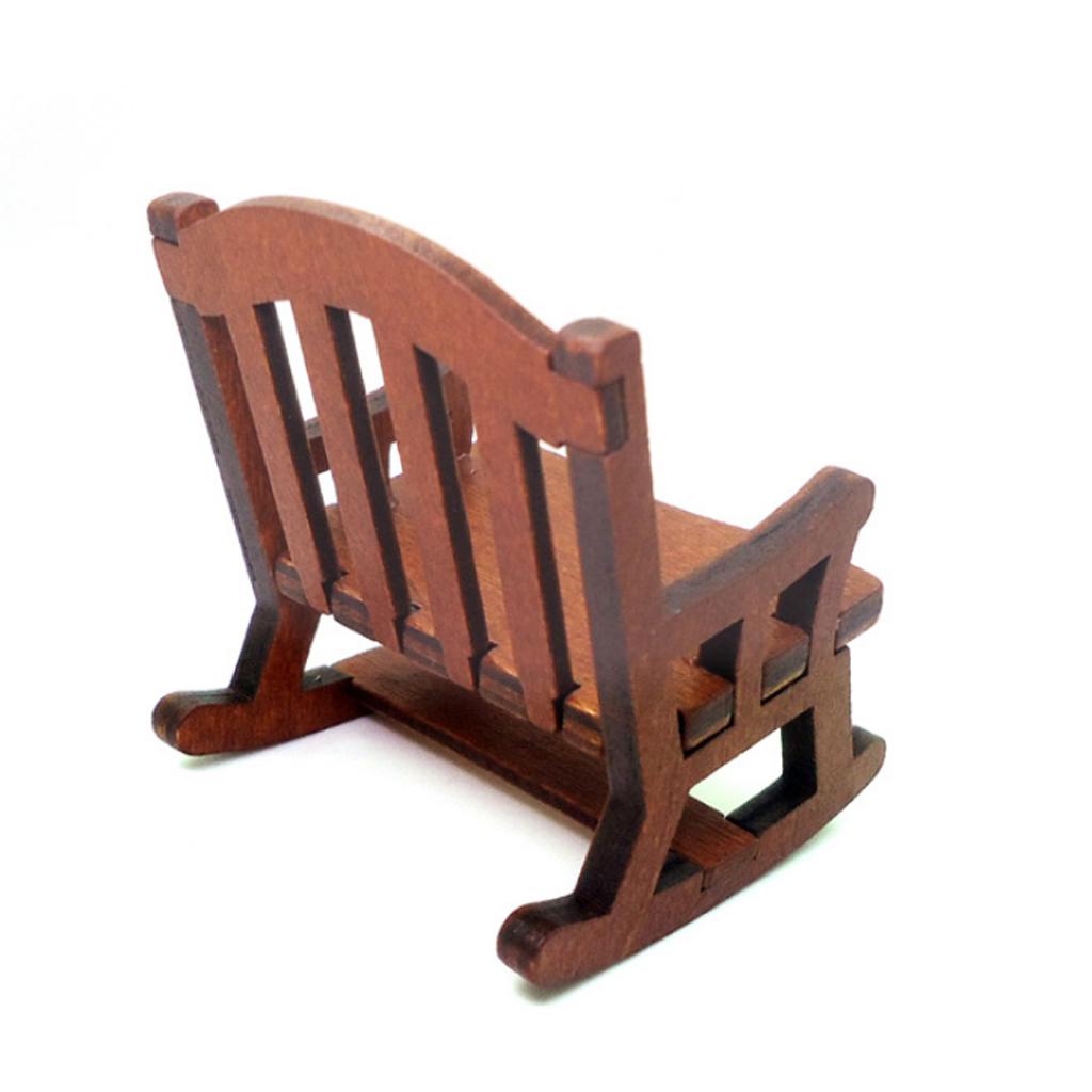 Dollhouse Rocking Chair Wooden - Rocking Chair Nursery recension och pris