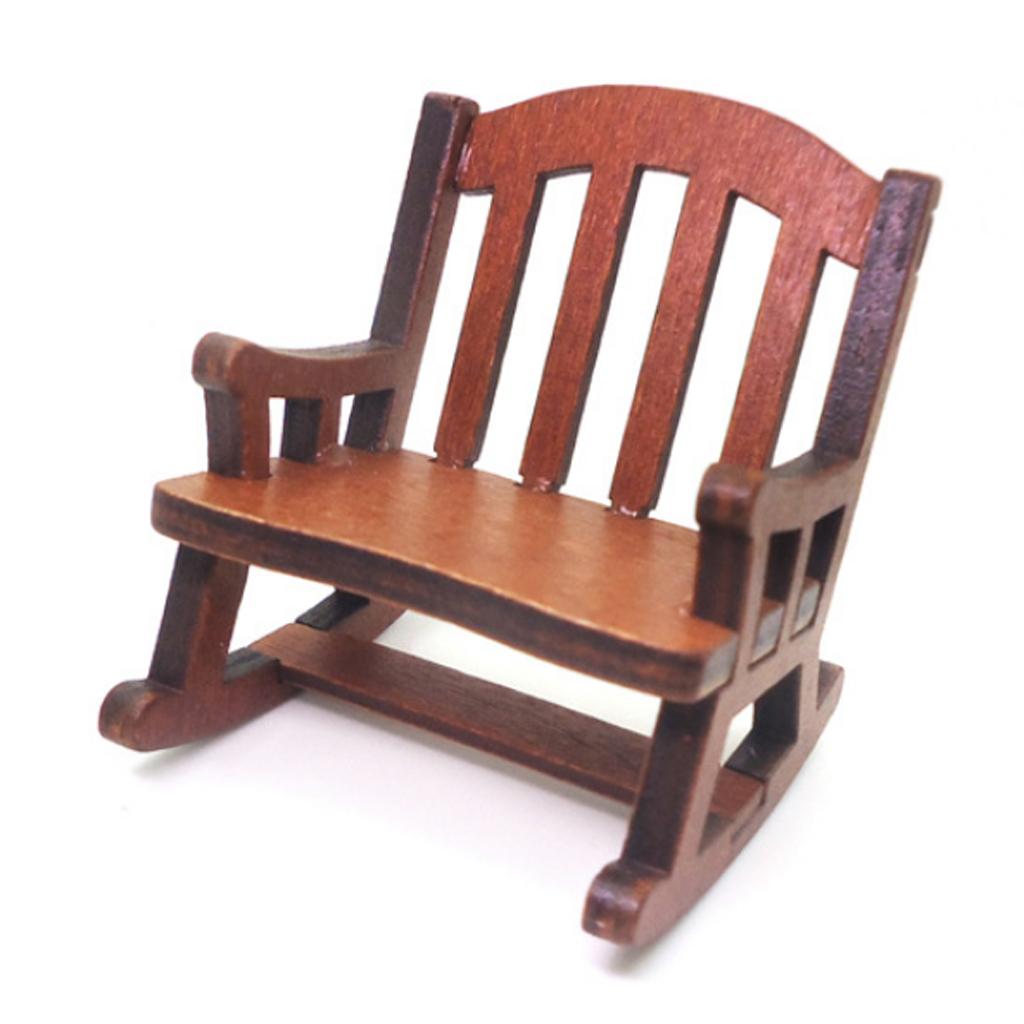Dollhouse Rocking Chair Wooden - Rocking Chair Nursery recension och pris