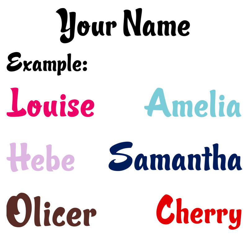 Personalized Name Vinyl Decal  - Baby Nursery Stickers recension och pris