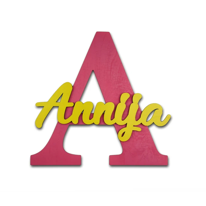Wooden Letters, Baby Nursery W - Baby Nursery Letters recension och pris
