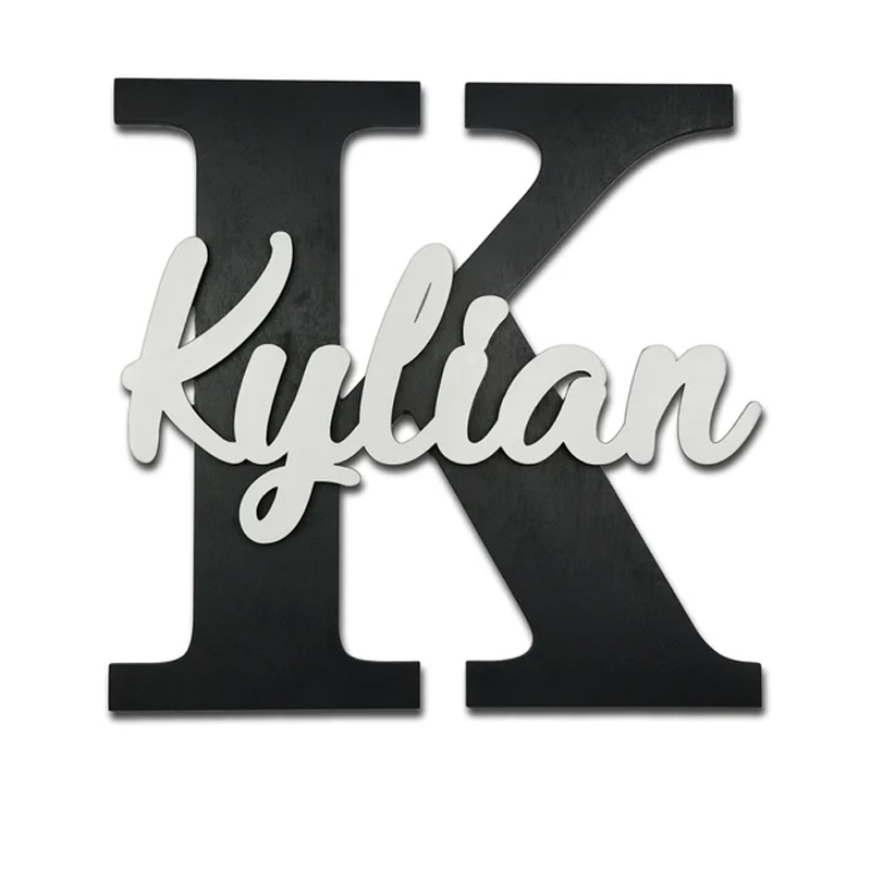 Wooden Letters, Baby Nursery W - Baby Nursery Letters recension och pris