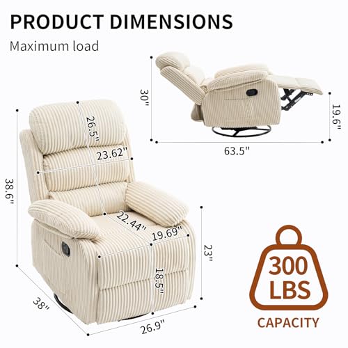 Adult 360° Rocking Recliner Ch - Rocking Chair Nursery recension och pris