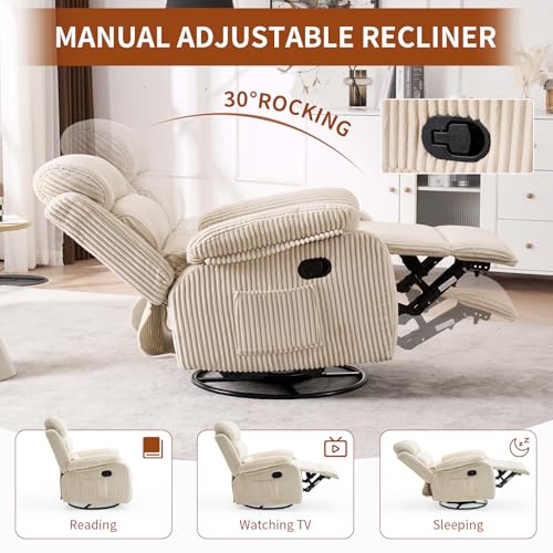 Adult 360° Rocking Recliner Ch - Rocking Chair Nursery recension och pris