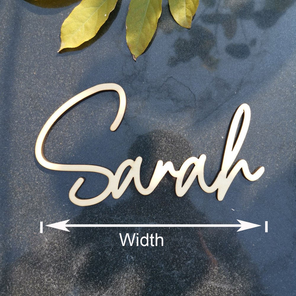 Pesonalized Wood Baby Name Sig - Baby Nursery Letters recension och pris