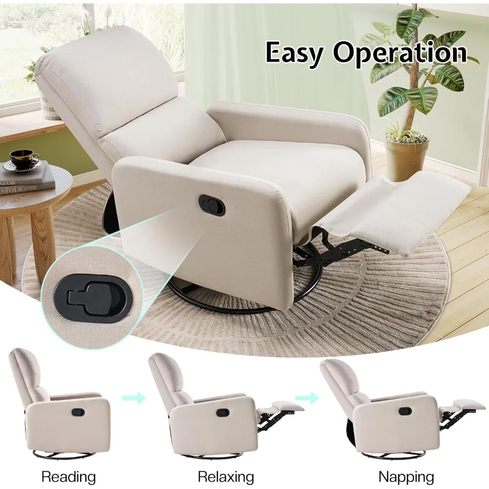 %a Massage Rocker Recliner Wit - Rocking Chair Nursery recension och pris
