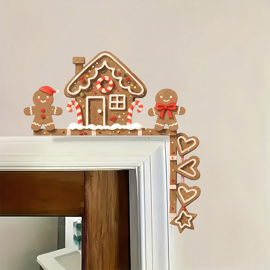 Gingerbread House & Man Christ - Baby Nursery Stickers recension och pris