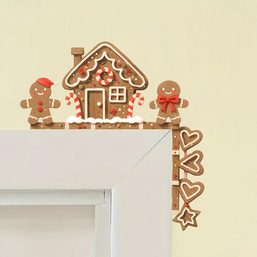 Gingerbread House & Man Christ - Baby Nursery Stickers recension och pris