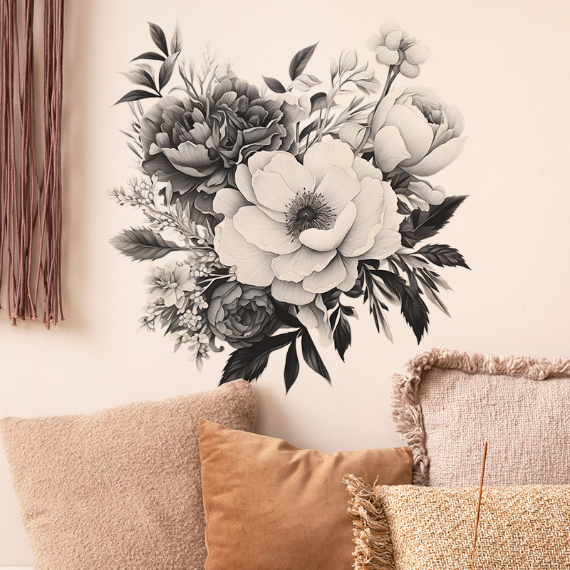 Flower Vinyl Tile Child Wall S - Baby Nursery Decor Girl recension och pris