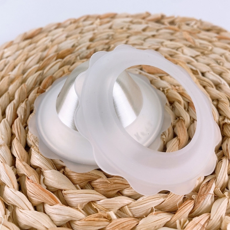 2 Pairs Silicone Comfort Rings - Nursing Cover Breastfeeding recension och pris