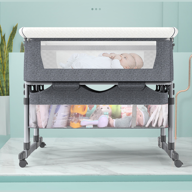 Twins Cradle Crib, Sleeper Bas - Baby Nursery Hamper recension och pris