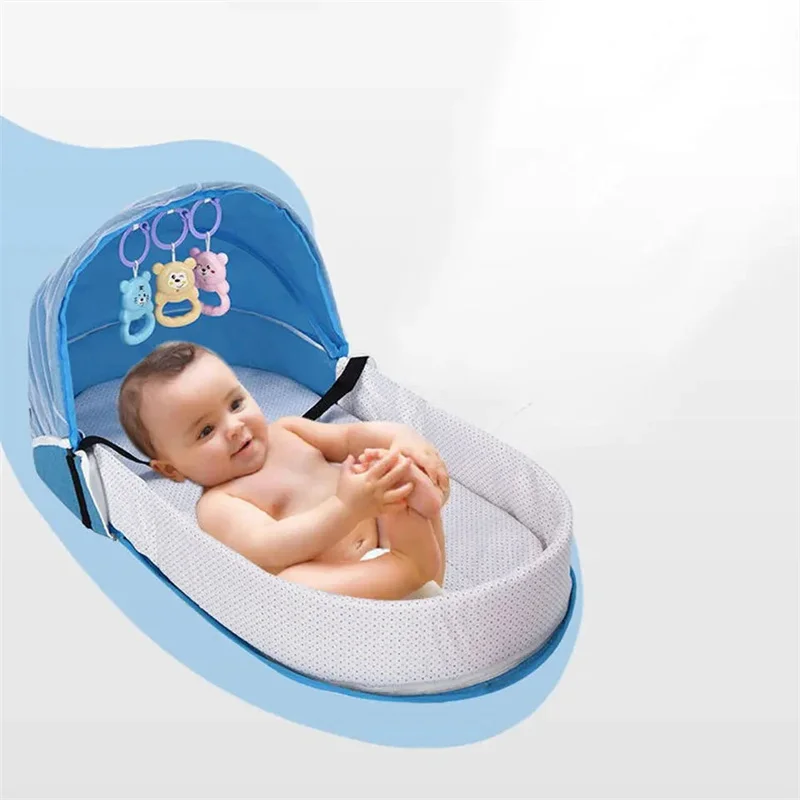 Baby Bed Convenient Folding An - Baby Nursery Items recension och pris