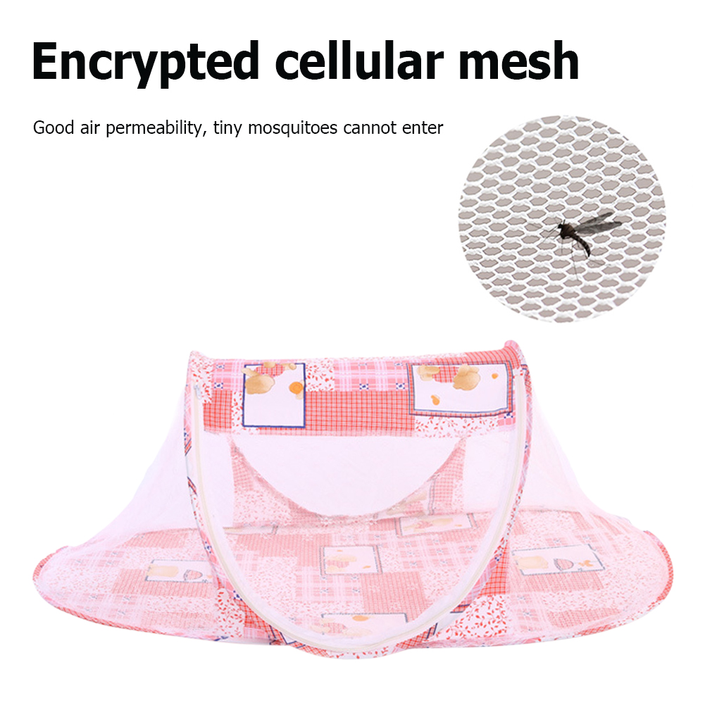 Portable Baby Crib Anti-Bug Ne - Baby Nursery Items recension och pris