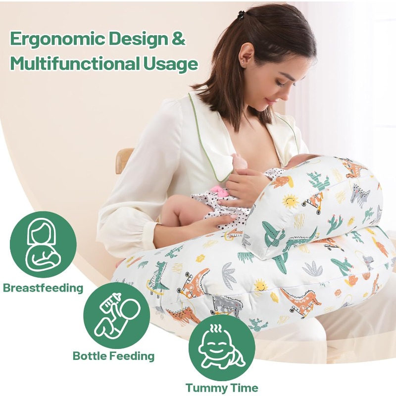 Nursing Pillow with Animal Pri - Nursing Cover Breastfeeding recension och pris