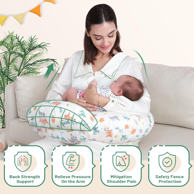 Nursing Pillow with Animal Pri - Nursing Cover Breastfeeding recension och pris