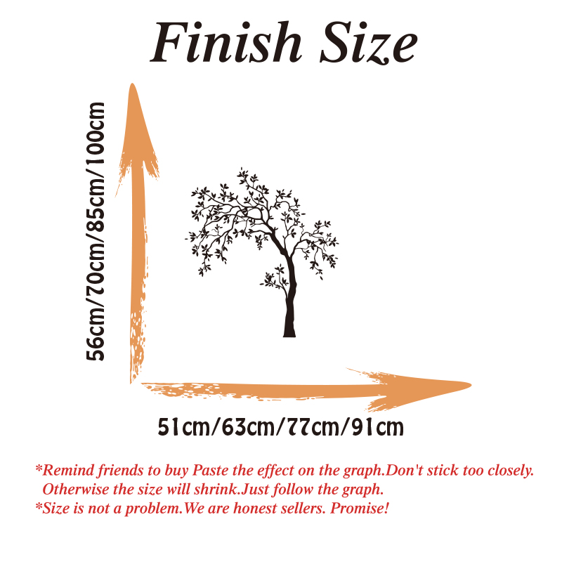 Large Tree Wall Sticker Baby N - Baby Nursery Vinyl Wall Stickers recension och pris