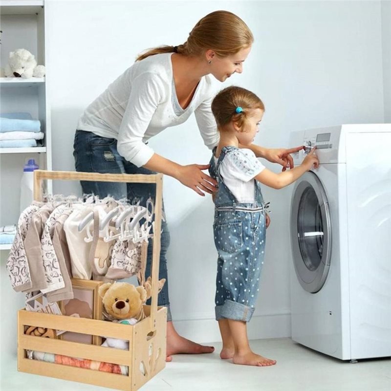 ABFU-Wooden Baby Shower Gift B - Baby Nursery Hamper recension och pris