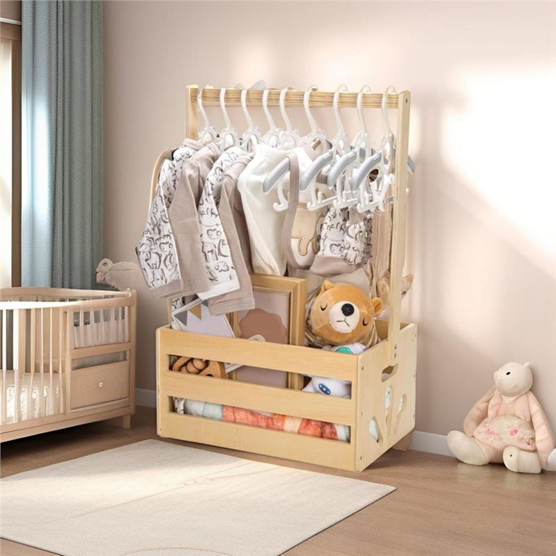 ABFU-Wooden Baby Shower Gift B - Baby Nursery Hamper recension och pris