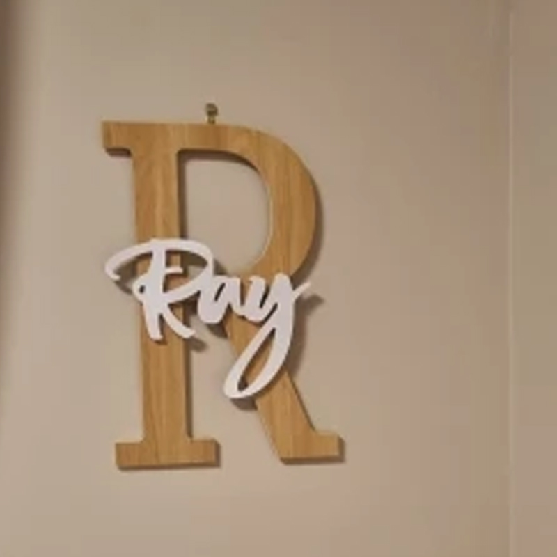Custom Wooden Name Sign  Baby  - Baby Nursery Letters recension och pris