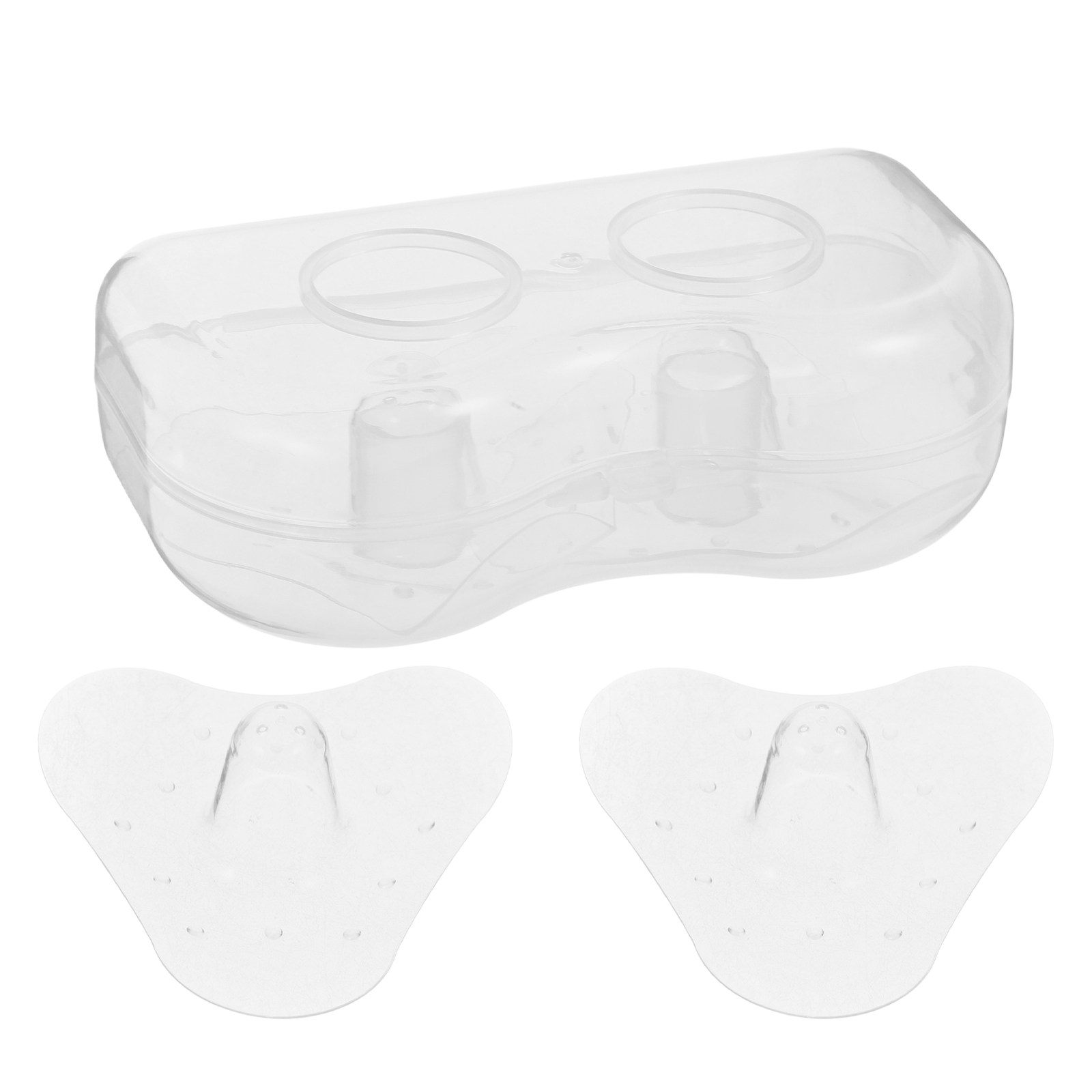 1Pair Silicone Shield Breastfe - Nursing Cover Breastfeeding recension och pris