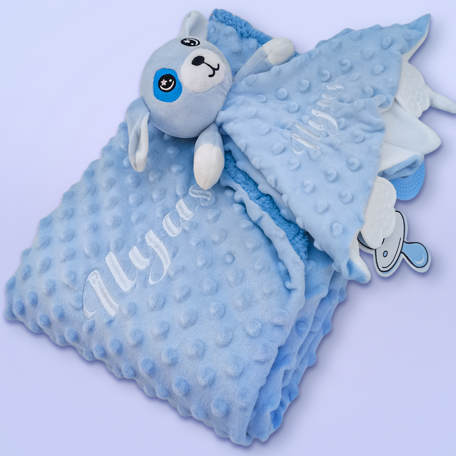 Custom Baby Name 100% Cotton A - Baby Nursery Animal Theme recension och pris