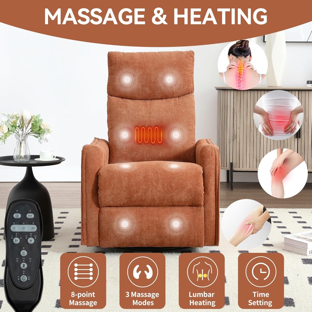360 Swivel Rocking Recliner Ch - Rocking Chair Nursery recension och pris