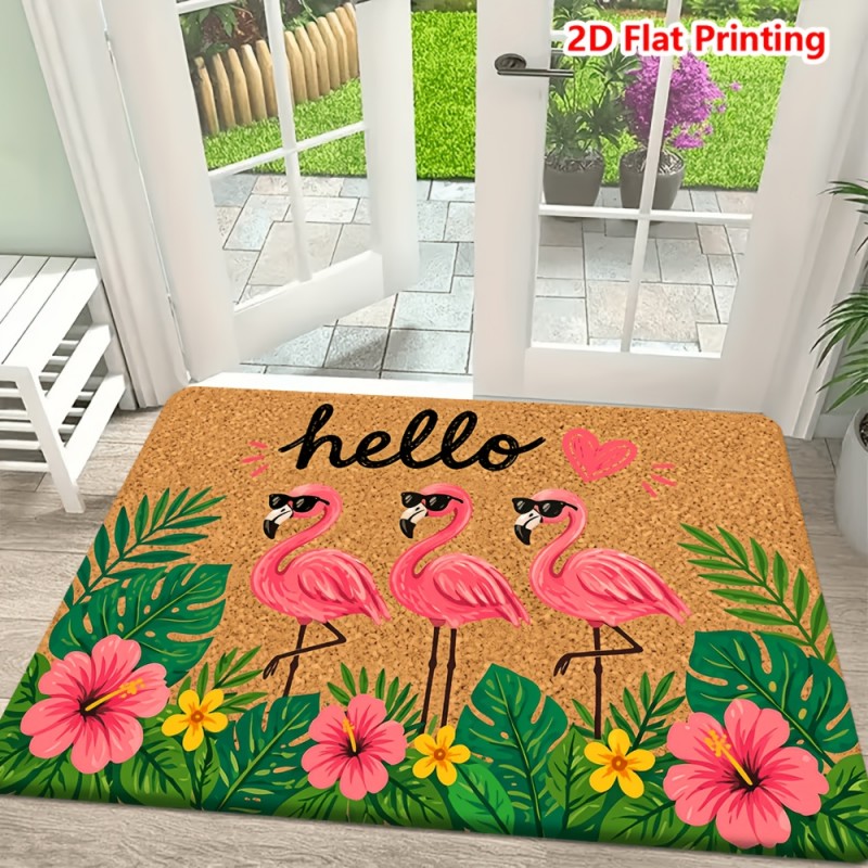 Safari Animals Doormat Elephan - Baby Nursery Jungle Rug recension och pris