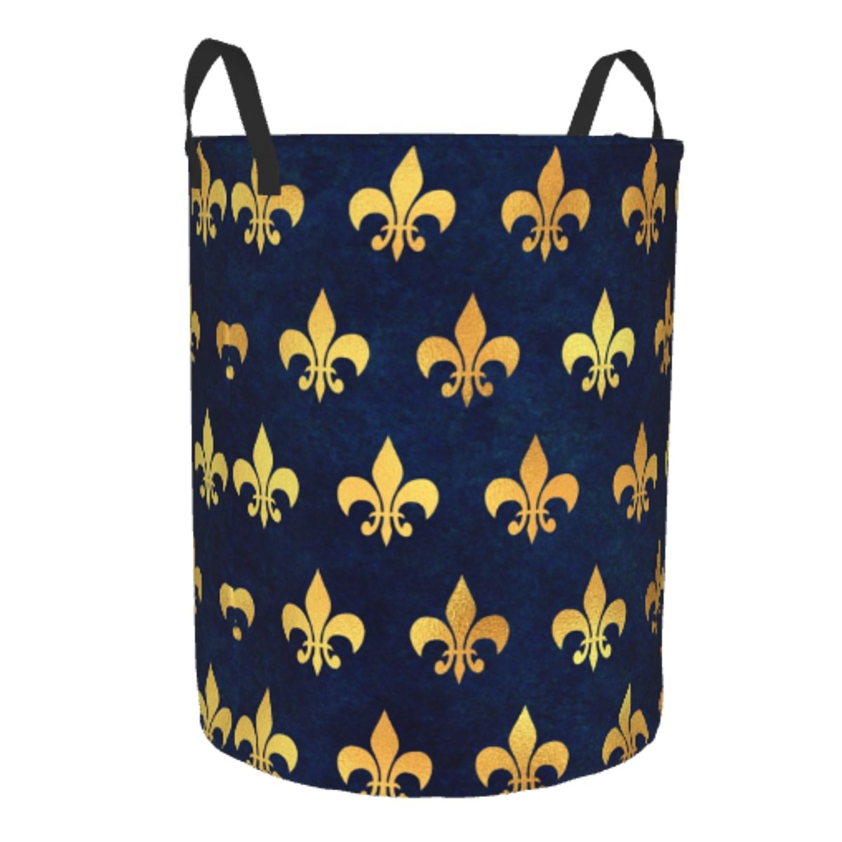 Royal Gold Blue Grunge Fleur D - Baby Nursery Hamper recension och pris