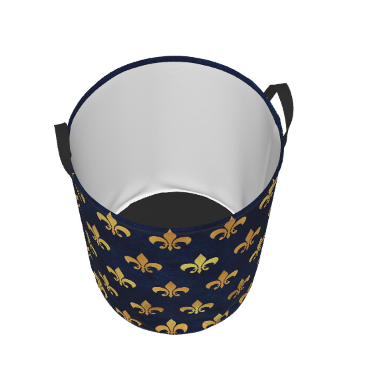 Royal Gold Blue Grunge Fleur D - Baby Nursery Hamper recension och pris